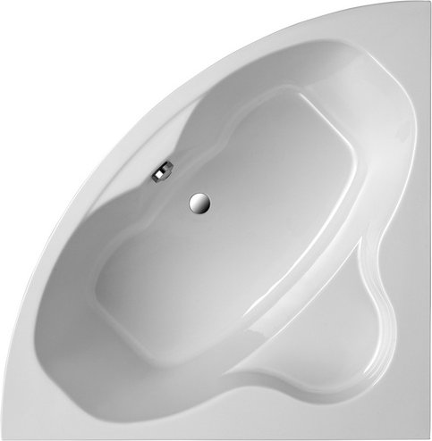 OTTOFOND Badewanne »Katamaran«, BxHxL: 148 x 42 x 148 cm, dreieckig - weiss