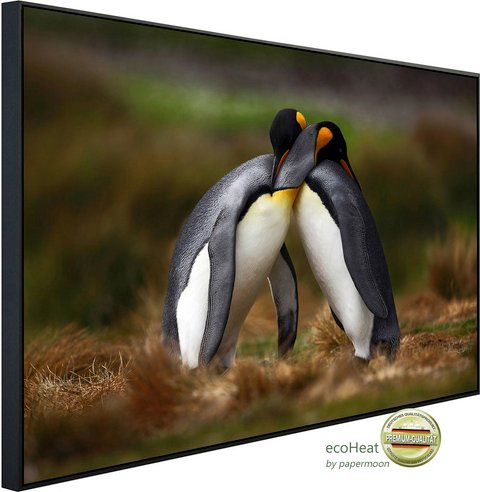 Thumbnail - papermoon Infrarotheizung »EcoHeat - Pinguine «, Matt-Effekt - bunt
