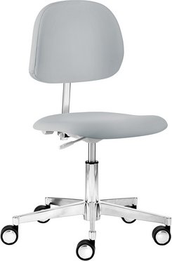 Mayer Sitzmöbel Drehstuhl »1293«, BxH: 56 x 61 cm, grau