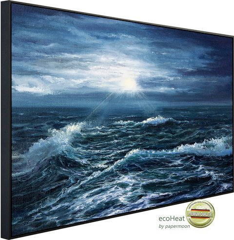 papermoon Infrarotheizung »EcoHeat - Meer«, Matt-Effekt - bunt