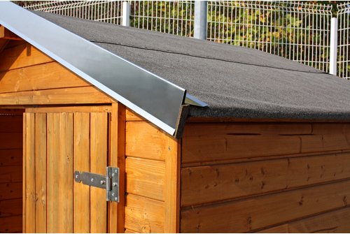 SAREI Dachblech, Nennweite: 75 mm, Aluminium - schwarz