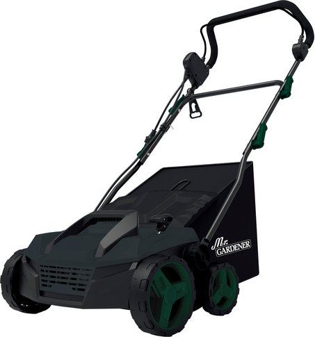 Mr. GARDENER Vertikutierer »EVT 1838«, 1800 W, Arbeitsbreite: 38 cm, inkl. Lüfterwalze - schwarz | grau