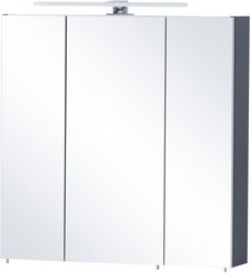 SCHILDMEYER Spiegelschrank »Kent«, BxHxT: 70 x 74,8 x 16 cm, dunkelblau, LED 1442 lm