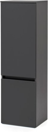 HELD MÖBEL Midischrank »Baabe«, BxHxT: 40 x 130 x 35 cm - grau