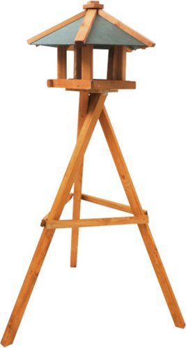 SIENA GARDEN Vogelhaus »Pepe«, BxHxT: 38 x 38 x 49 cm, Kiefernholz - braun | gruen