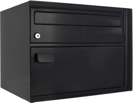 Rottner Tresor Briefkasten »Splashy White«, schwarzgrau, Stahl, (B x H:) 41,5 x 31 cm