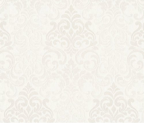 Vliestapete »Opulence Classic«, greige, strukturiert - grau