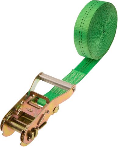 CONACORD Spanngurt, bis zu 1000 kg tragfähig, Polyester - gruen