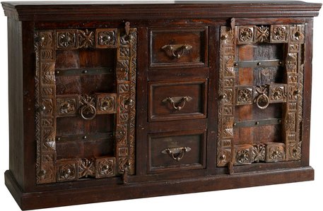 SIT Sideboard »ALMIRAH«, braun, Altholz