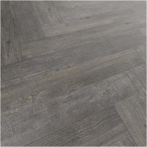 SLY Vinylboden »Herringbone«, BxLxS: 120 x 720 x 8 mm, grau