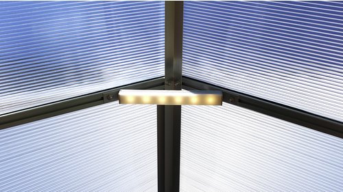 Thumbnail - VITAVIA LED-Leuchte, BxT: 2,1 x 19,5 cm - silberfarben