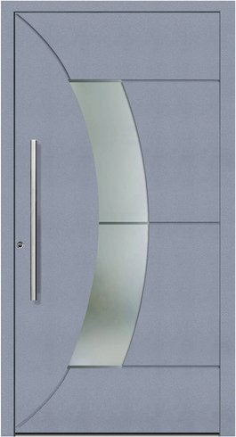 KNOCK Aluminium-Haustür »Terra Nova«, grau