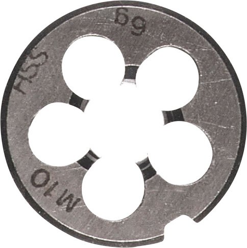 CONNEX Schneideisen, M10, silberfarben, Schnellarbeitsstahl