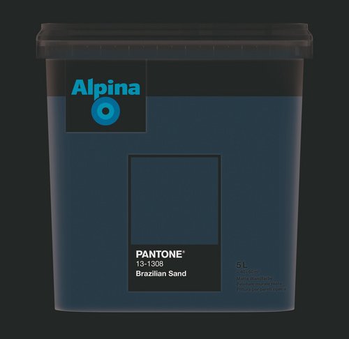 ALPINA Wandfarbe »PANTONE«, Brazilian Sand, matt, 5 l - beige