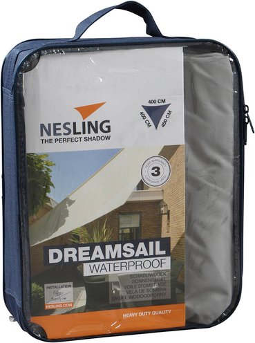 NESLING Sonnensegel, Format: 400 x 400 x 400 cm