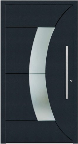 KNOCK Aluminium-Haustür »Terra Nova«, anthrazit - grau