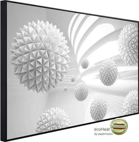 papermoon Infrarotheizung »EcoHeat - Abstrakt 3D Effekt«, Matt-Effekt - bunt