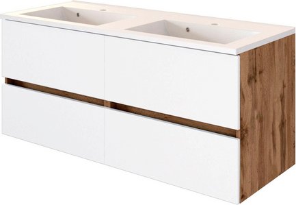 HELD MÖBEL Waschtisch »Lucca«, BxHxT: 120 x 54 x 47 cm - weiss