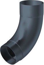 SAREI Fallrohrbogen, universal - grau