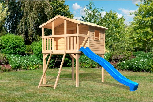 KARIBU Spielanlage »Benjamin«, BxHxT: 225 x 309 x 250 cm, natur - braun