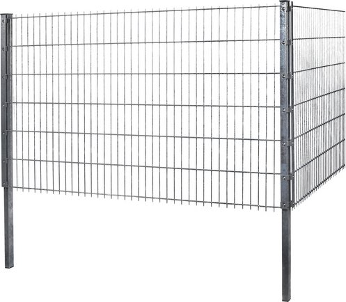 Thumbnail - FLORAWORLD Doppelstabmatte, HxLxT: 63 x 251 x 1,7 cm, Stahl, silberfarben