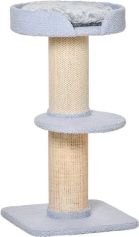 PawHut Kratzbaum, LxBxH: 45 x 45 x 91 cm - blau