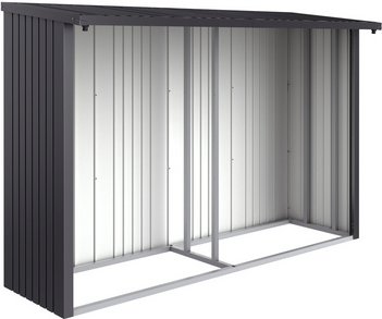 Thumbnail - BIOHORT Rückwand, BxHxT: 288,6 x 196,5 x 1,1 cm, für WoodStock, WS 300, dunkelgrau-metallic