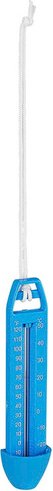 Mr. GARDENER Schwimmbadthermometer, Kunststoff, blau