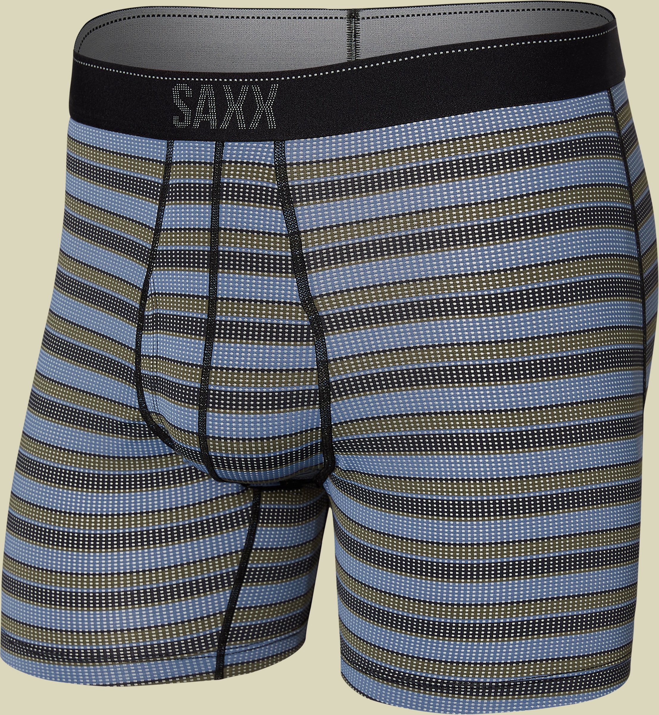 Quest Quick Dry Mesh Boxer Brief Fly mehrfarbig S - solar stripe-twilight