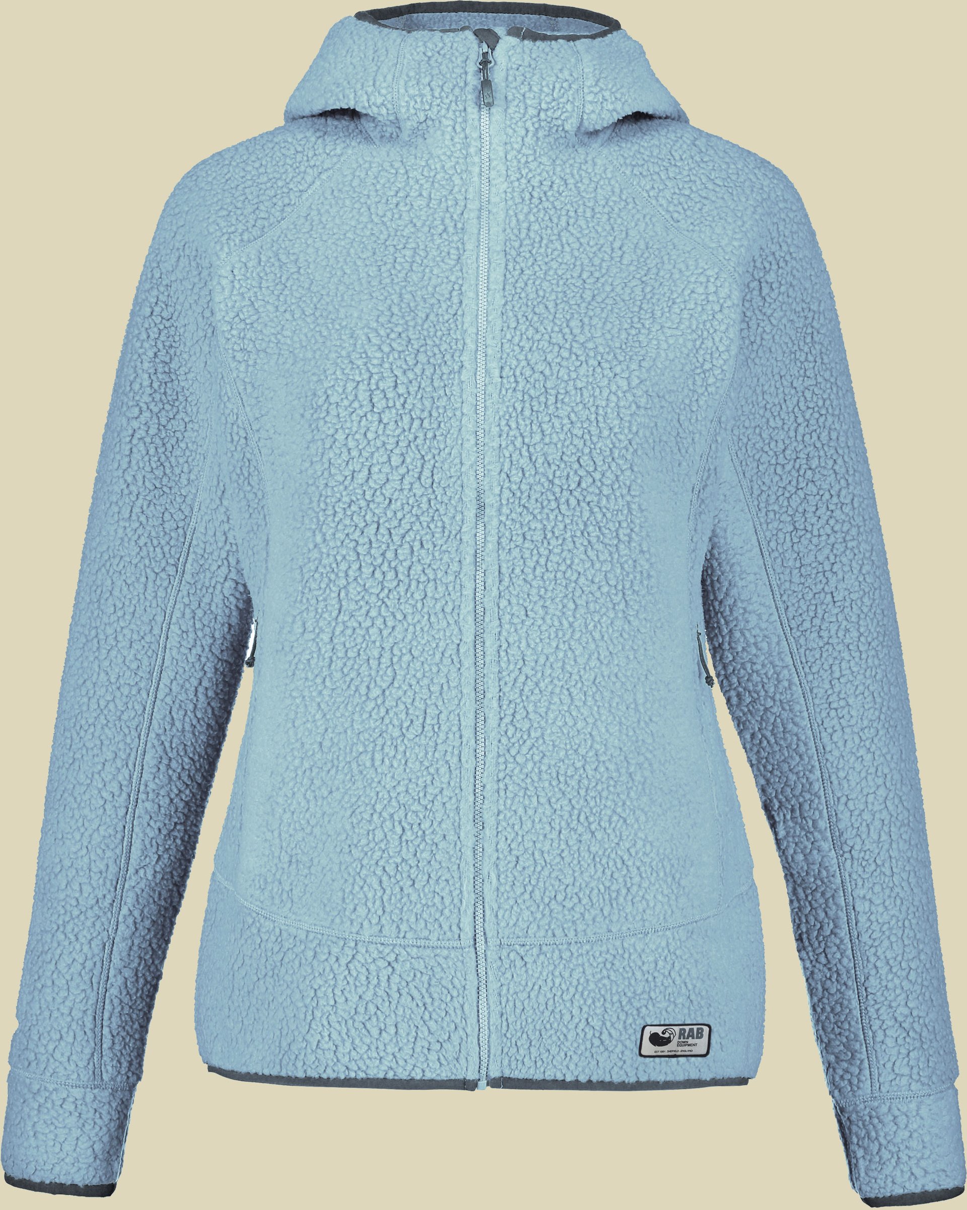 Shearling Jacket Women Größe L (14) Farbe citadel