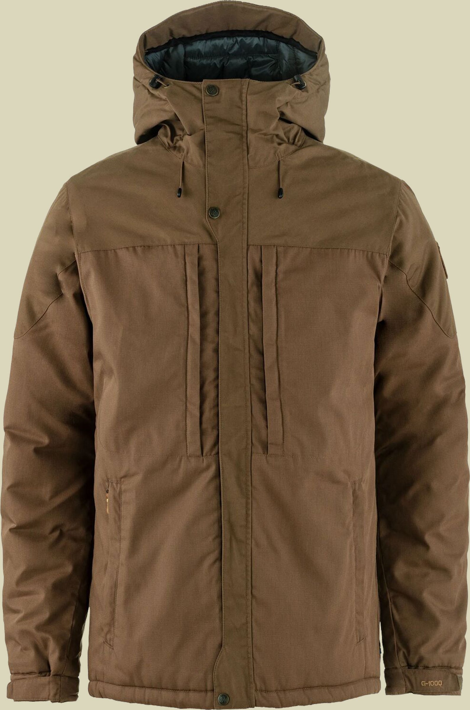 Skogsö Padded Jacket Men braun XL - dark oak