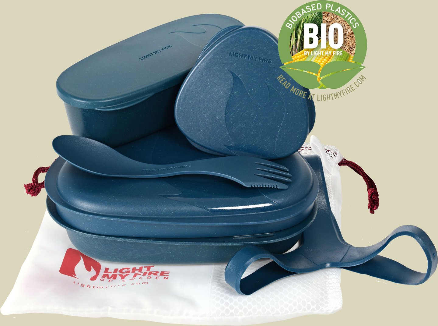 Lunch Kit 2.0 one size Farbe hazyblue