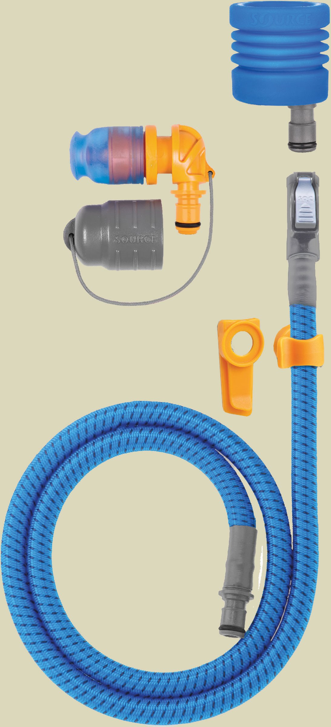 Pro Kit 2023 (Zubehör für Widepac Trinksysteme) black/blue