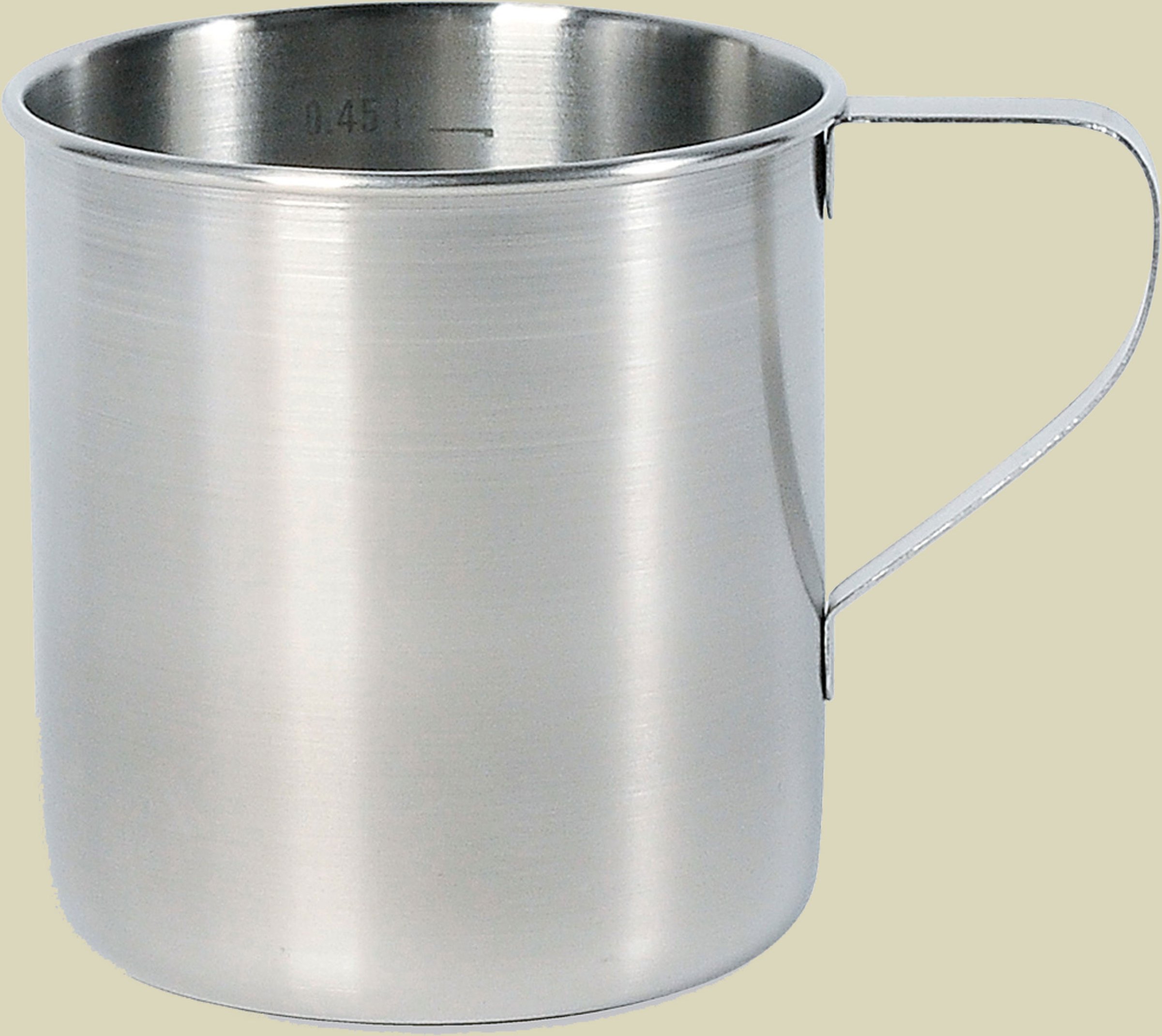Mug  Volumen 0,45 L Farbe edelstahl