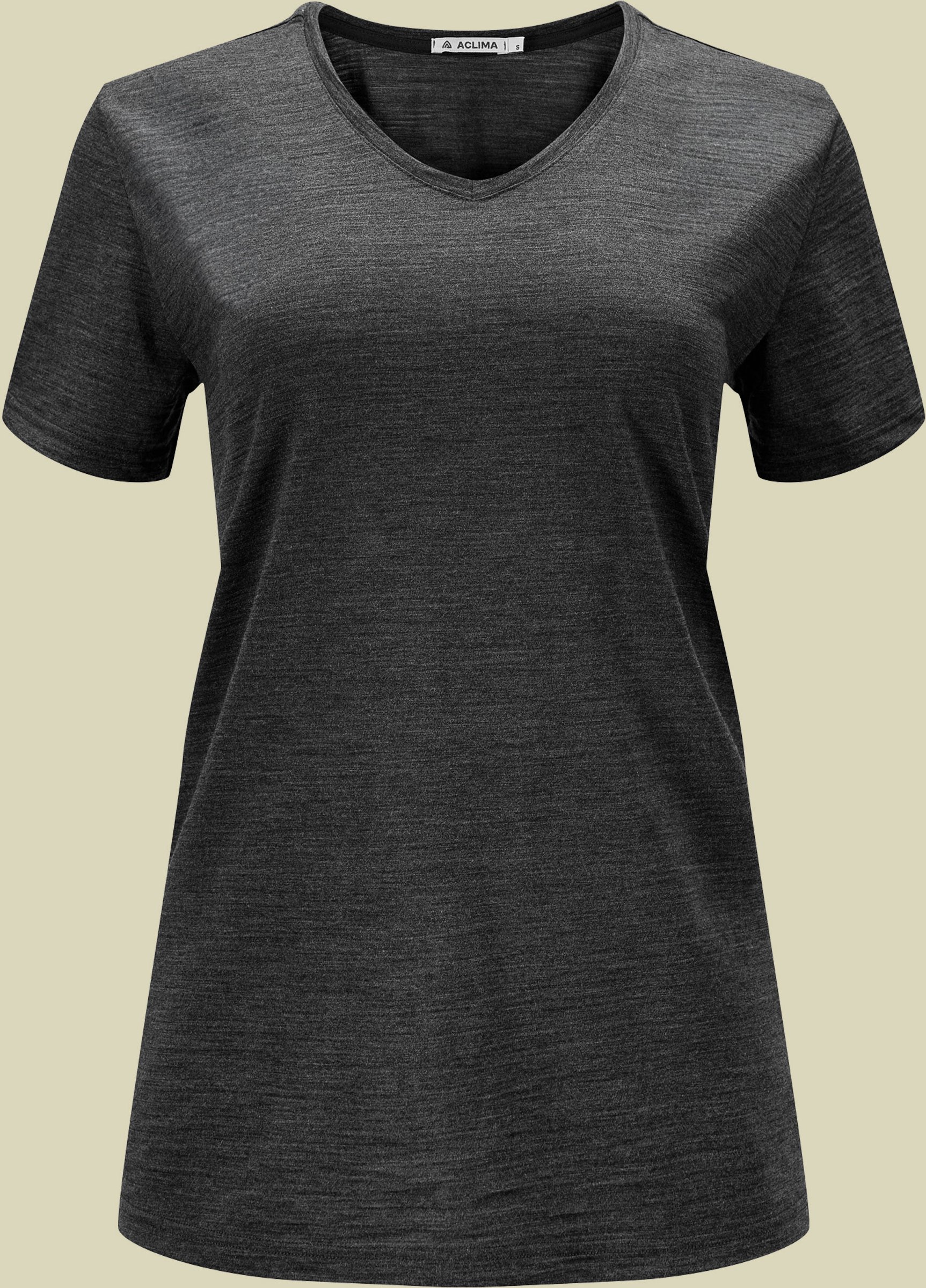 LightWool 180 Loose fit Tee Women L grau - marengo