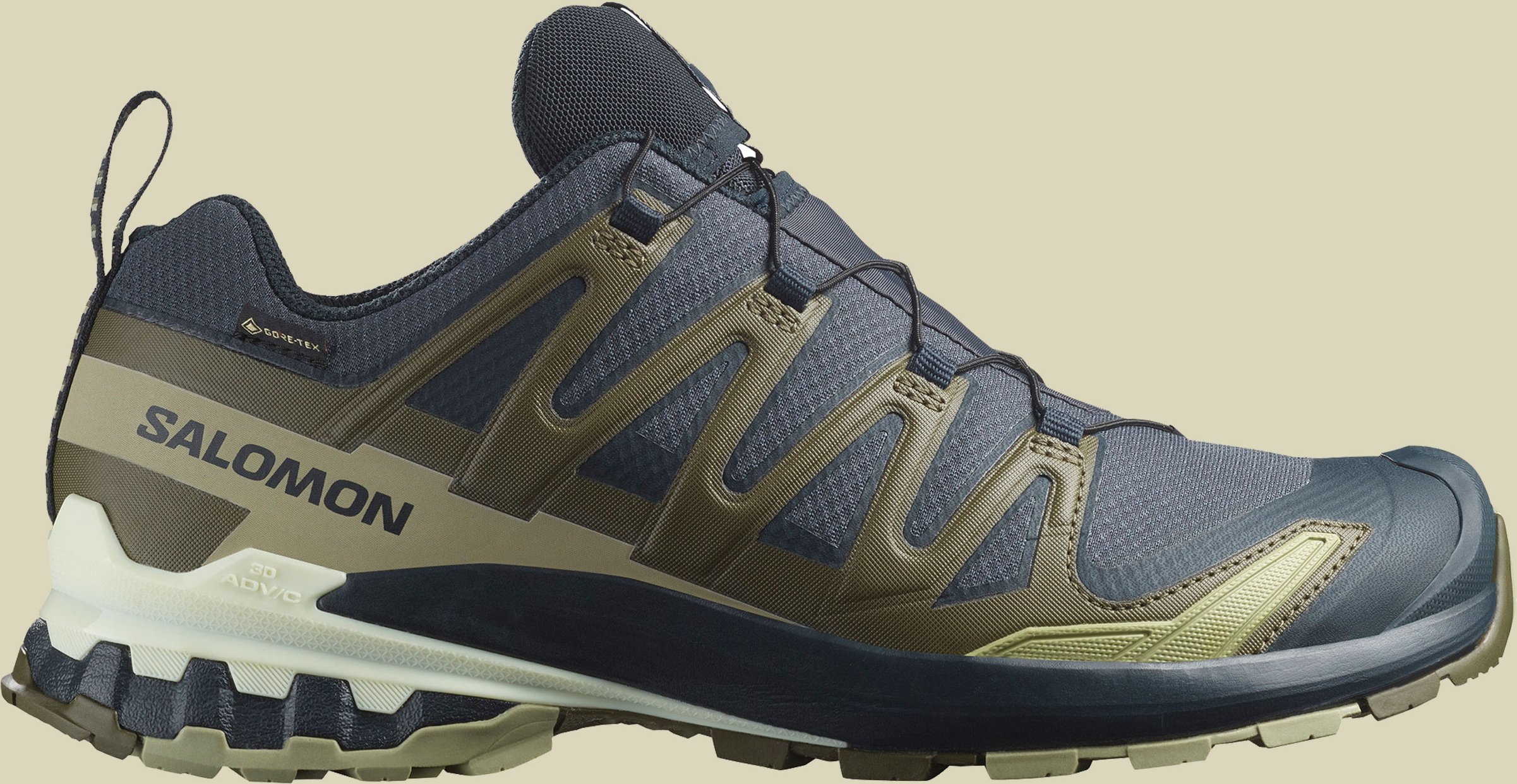 XA PRO 3D V9 GTX Men mehrfarbig 2 UK 8,5 - Farbe india ink_olive night_aloe wash