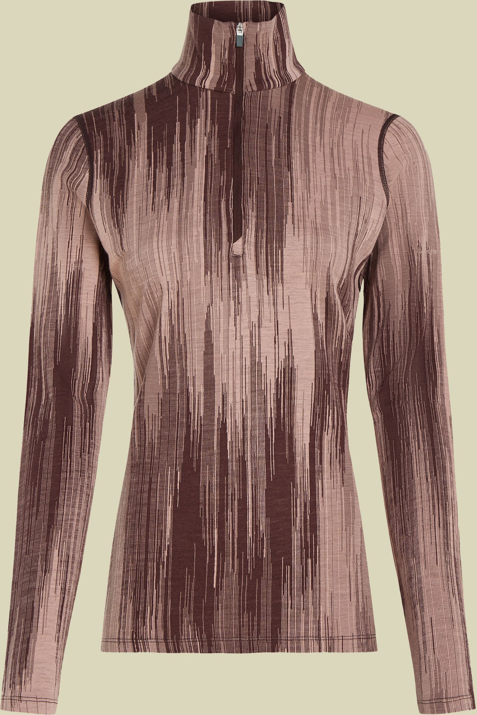 Merino 260 Vertex LS Half Zip Peak AOP Women XL rosa - java/acidpink/summit/blush/J