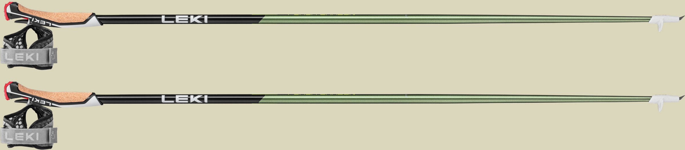 Flash Carbon Länge 115 cm Farbe green metallic-black-neonyellow