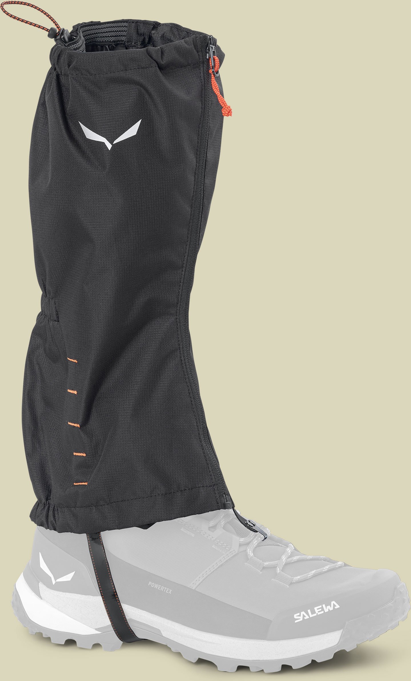 PUEZ Hiking Gaiter L schwarz - black out