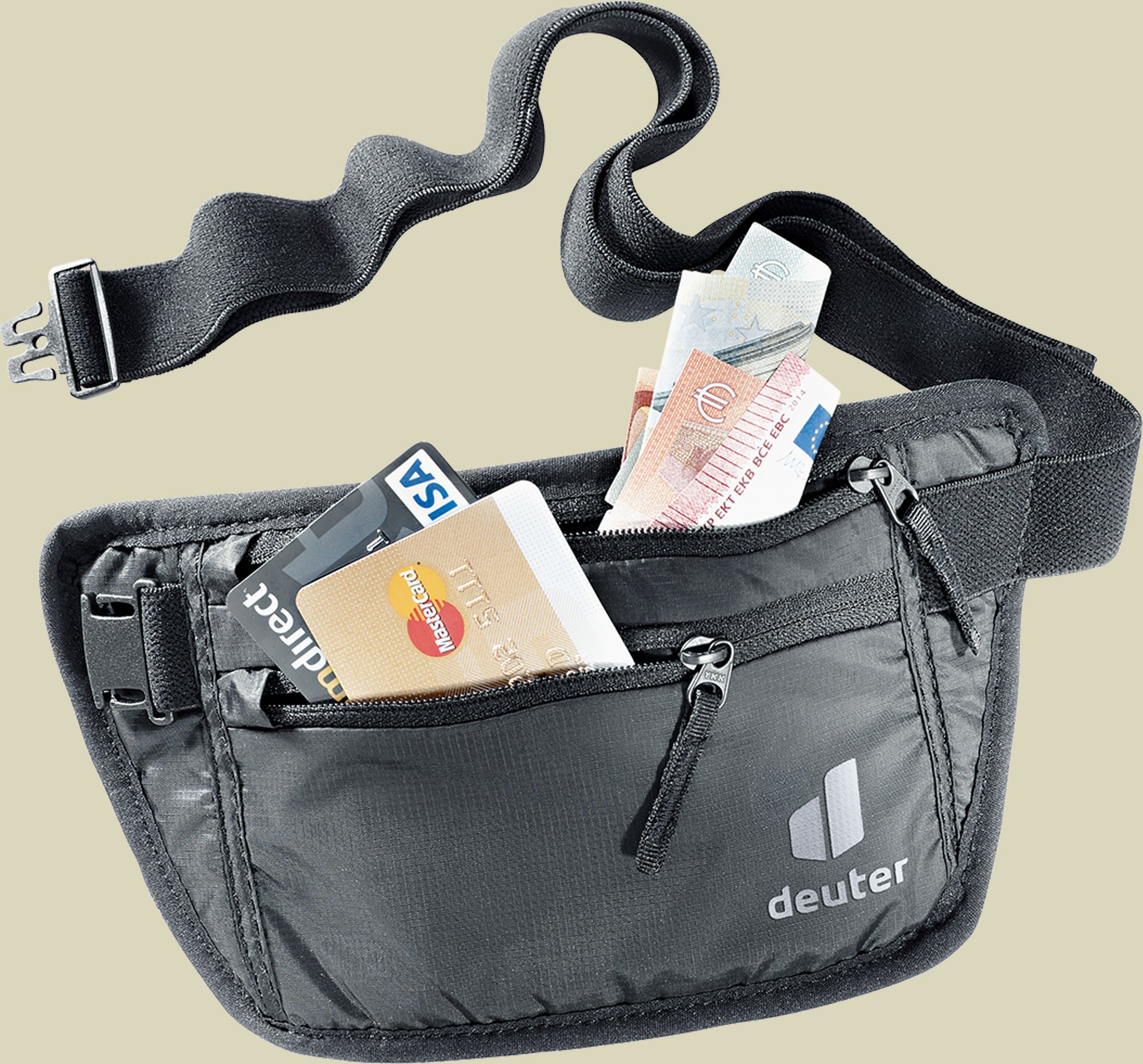 Security Money Belt I Größe one size Farbe black