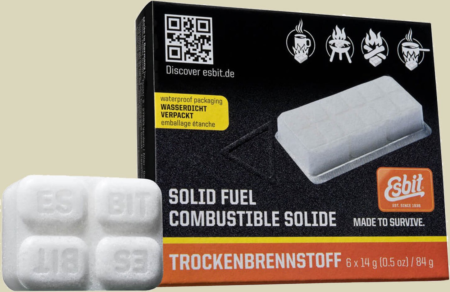 Trockenbrennstofftabletten 6er Pack 6x14g