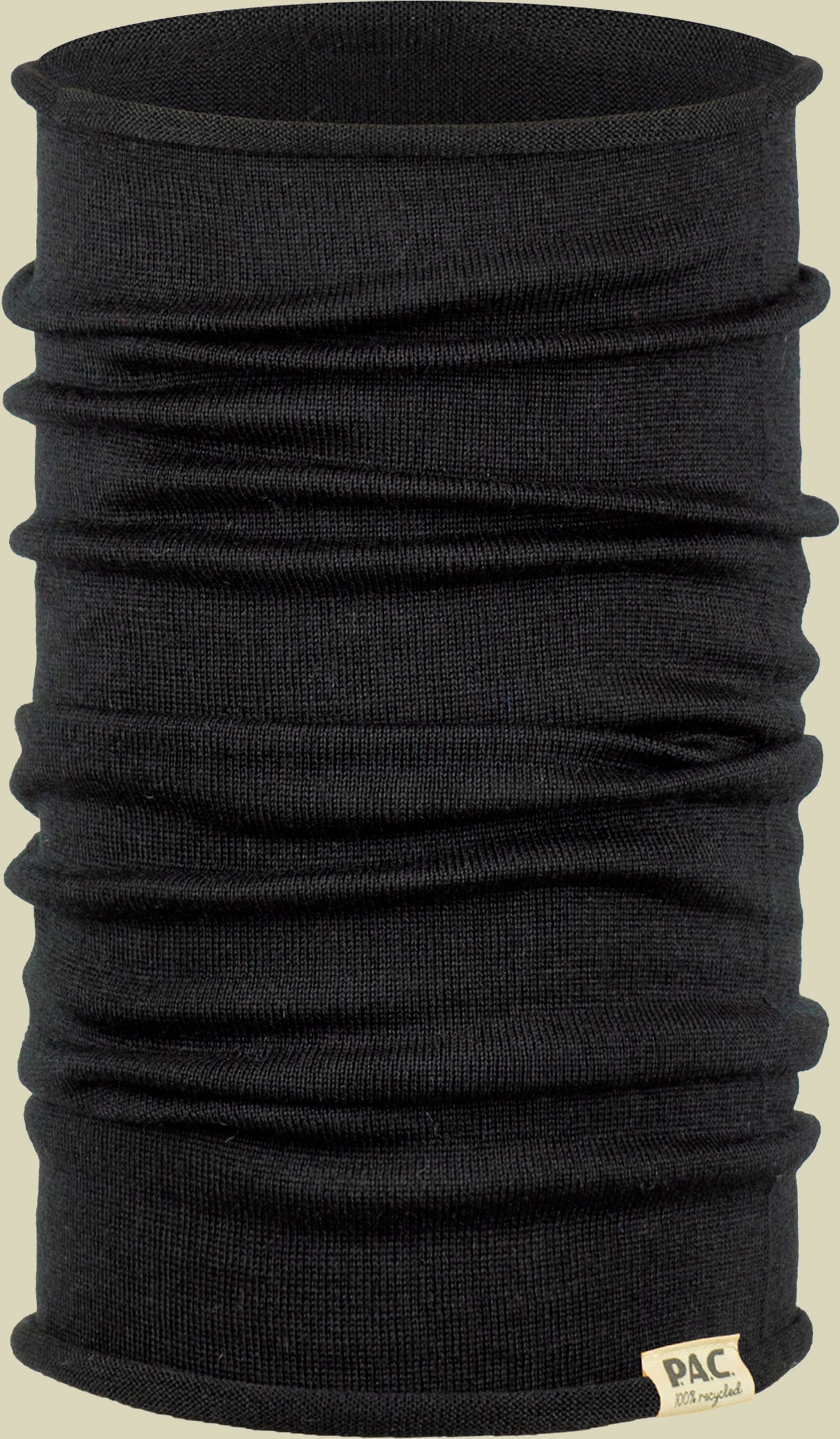 PAC Nature Merin Neckwarmer one size schwarz - black