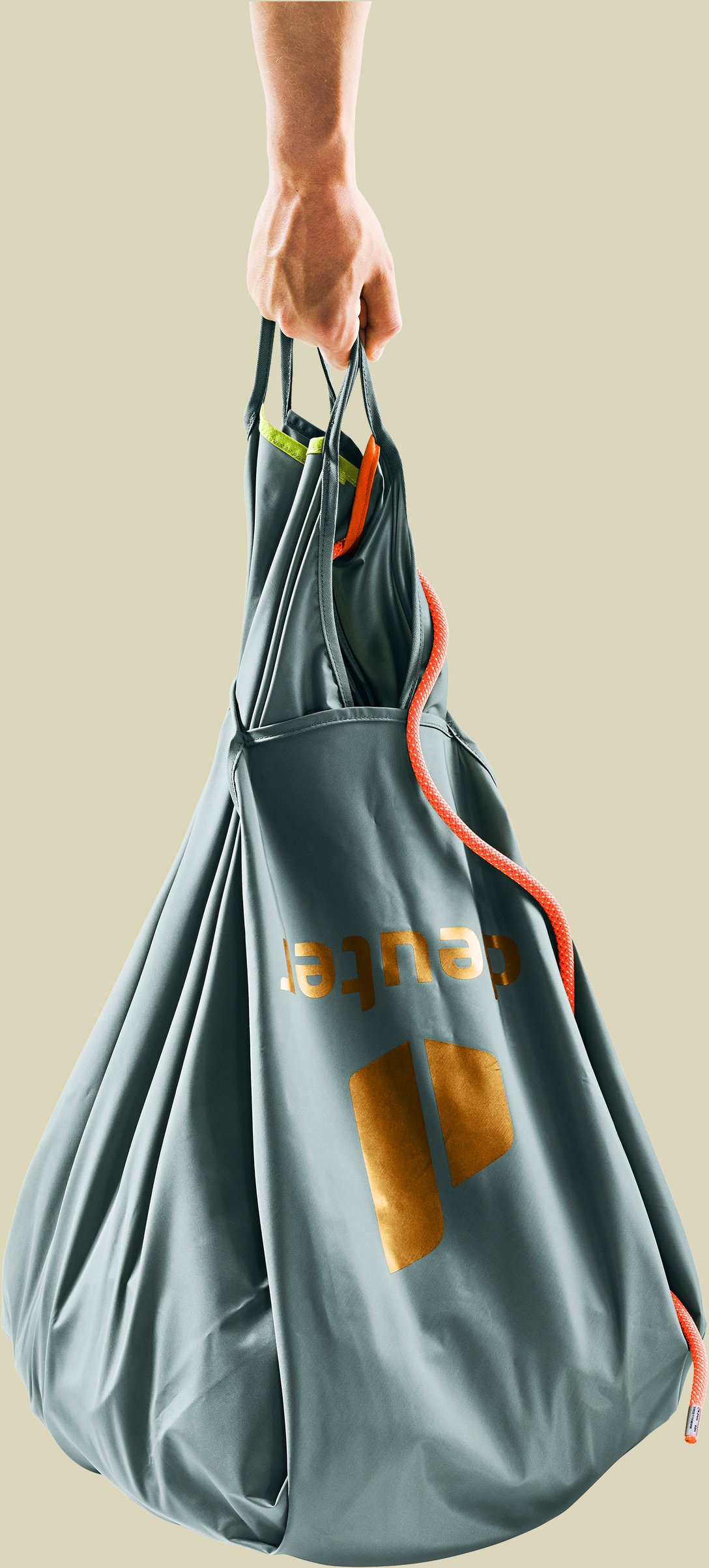 Gravity Rope Sheet grün - Farbe teal-cinnamon