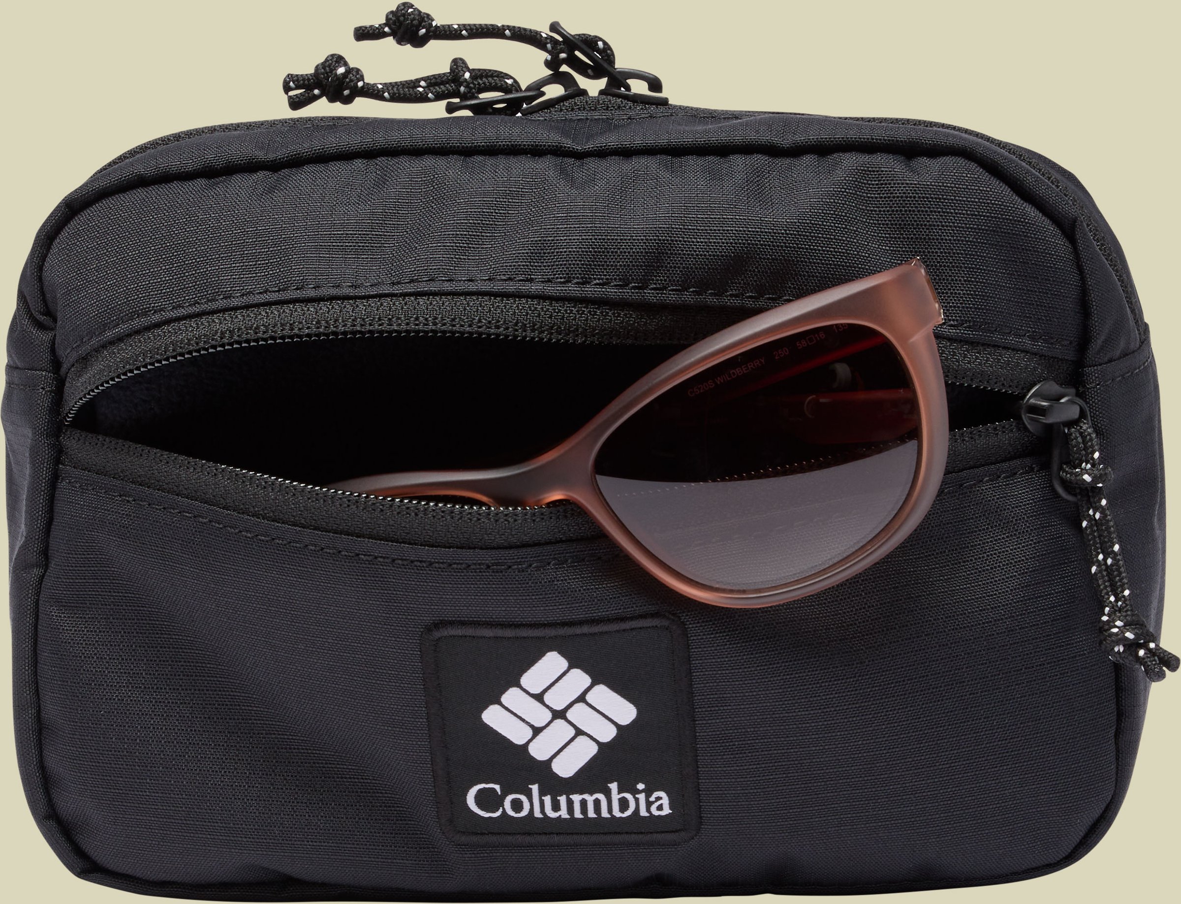 Trail Traveler Hip Pack 2 L schwarz - black