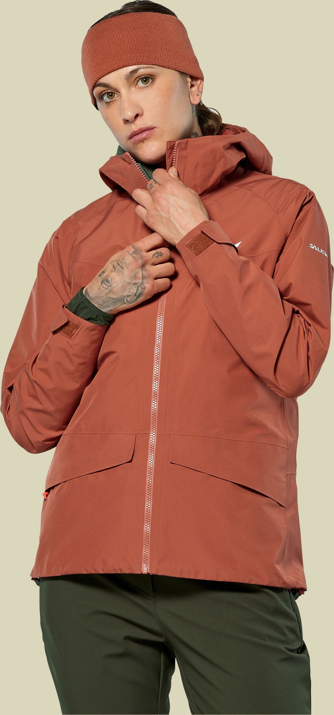 Puez GTX 2L EPE Jacket Women 42 rot - etruscan red