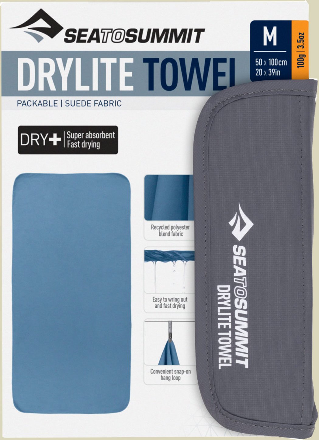 Drylite Towel Größe M Farbe moonlight