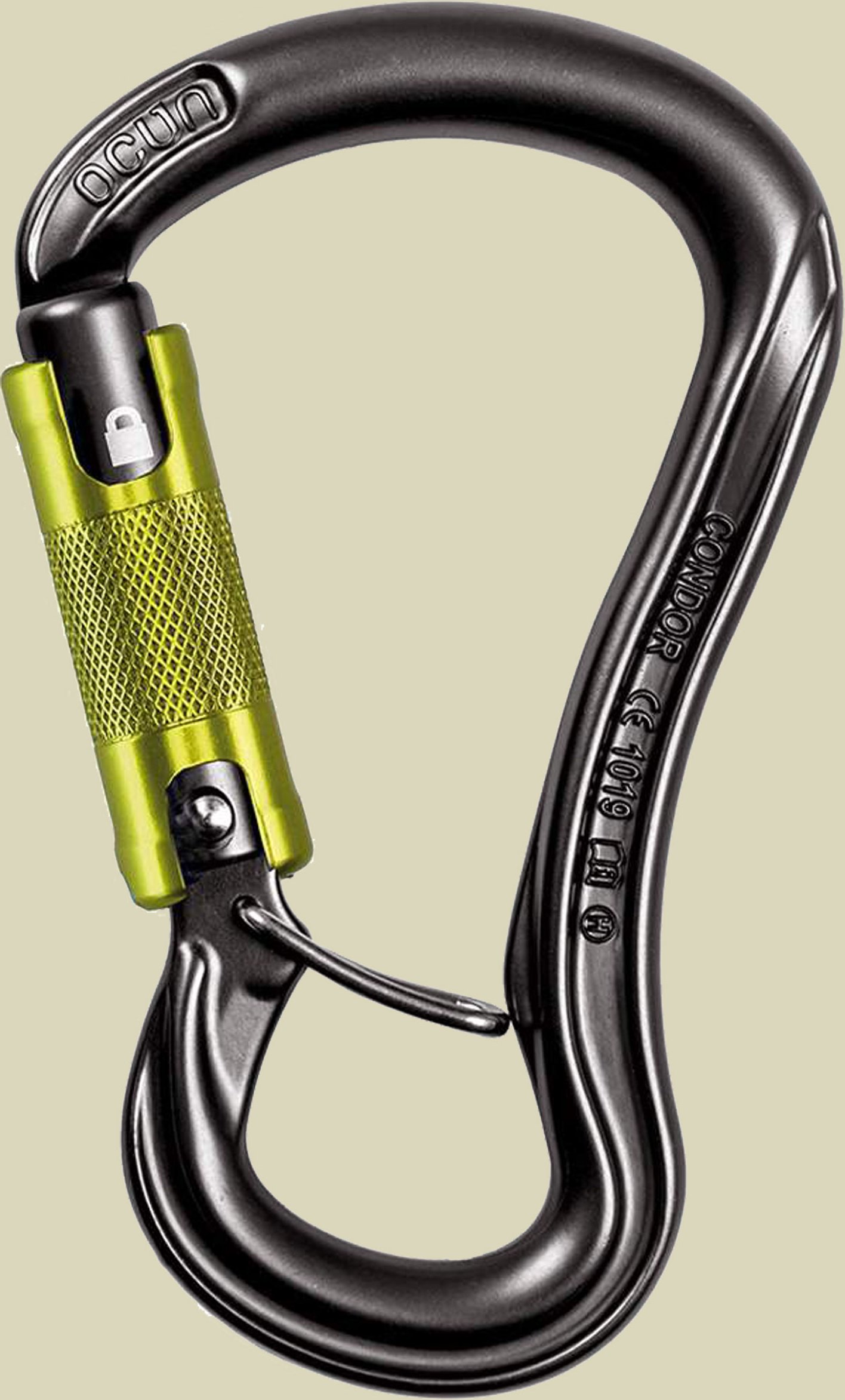 Condor HMS Twist HMS Karabiner Farbe athracite/green