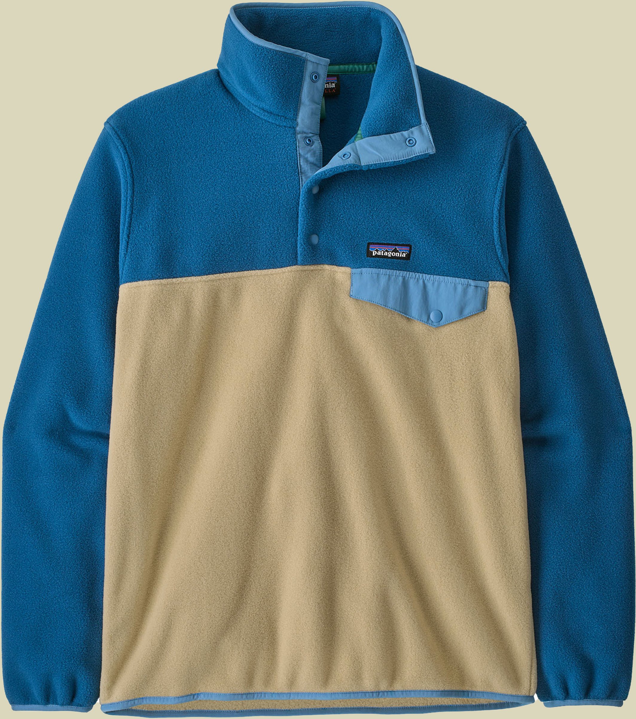 Lightweight Synch Snap-T Pullover Men braun II M - nautilus tan