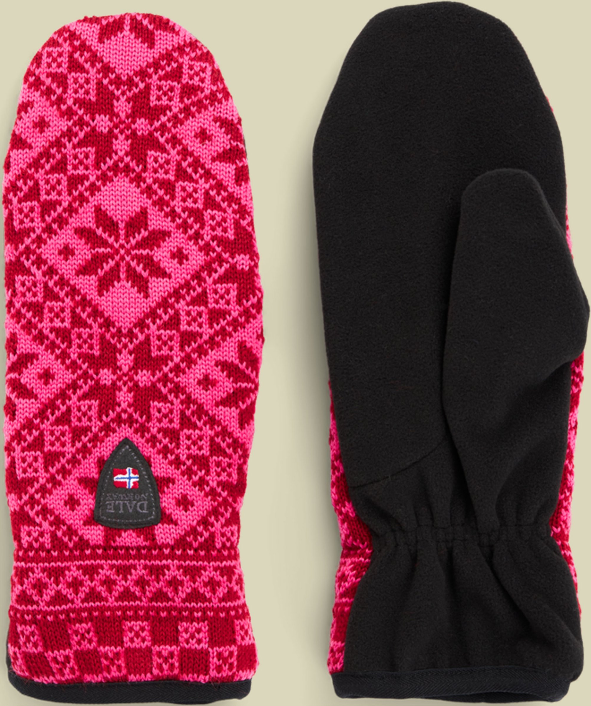 Bjoroy Polar Mittens S rot - Farbe redrose allium