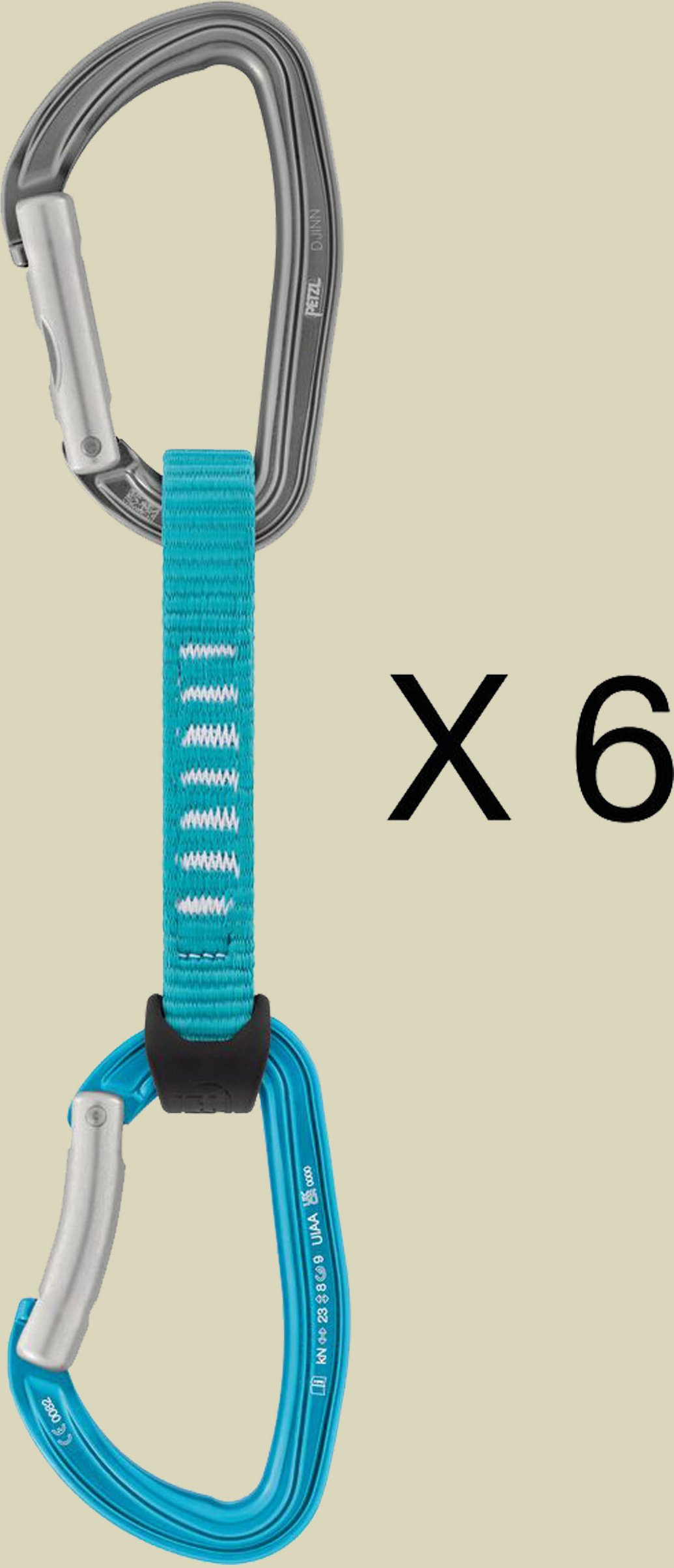 Djinn Axess Express 6-er Set Farbe türkis